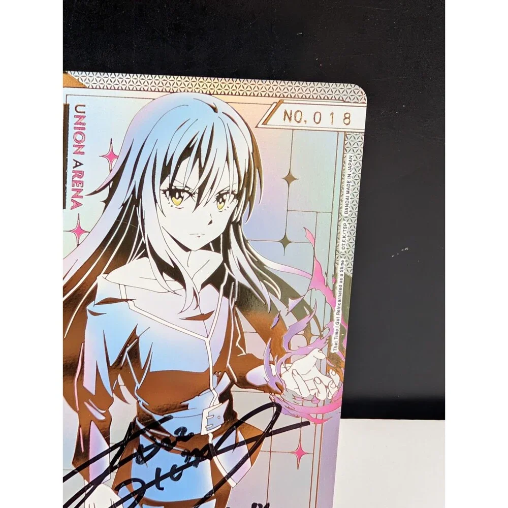 Rimuru Tempest Union Arena Action Point UE20BT/TSK-1-AP01* NO.01 Autographed #18